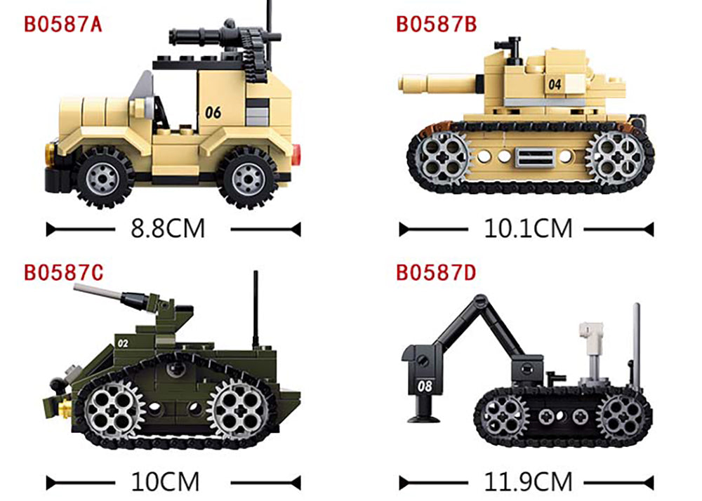 Military discount brick sets