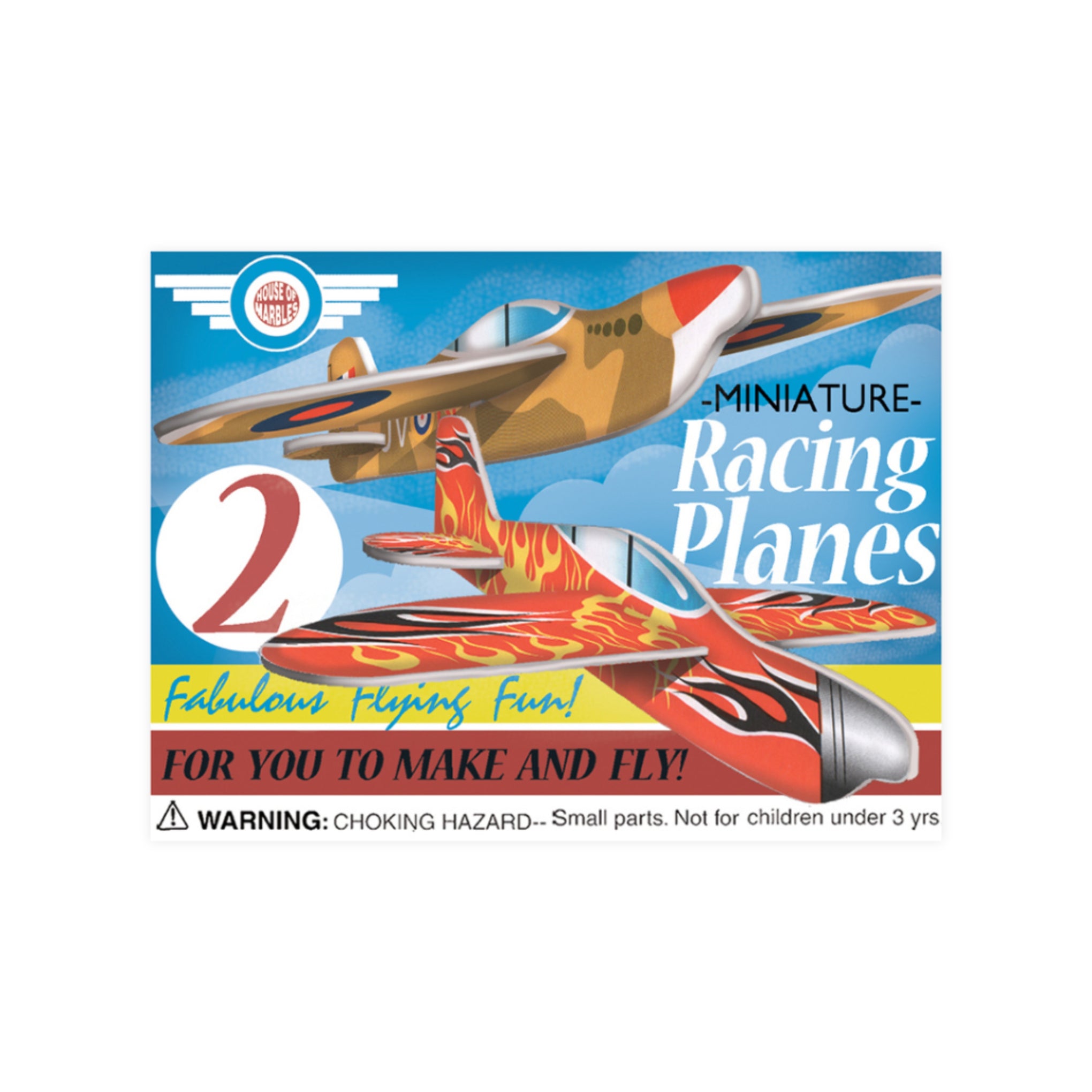 Toy Model Kit: Mini Fighter Racing Planes
