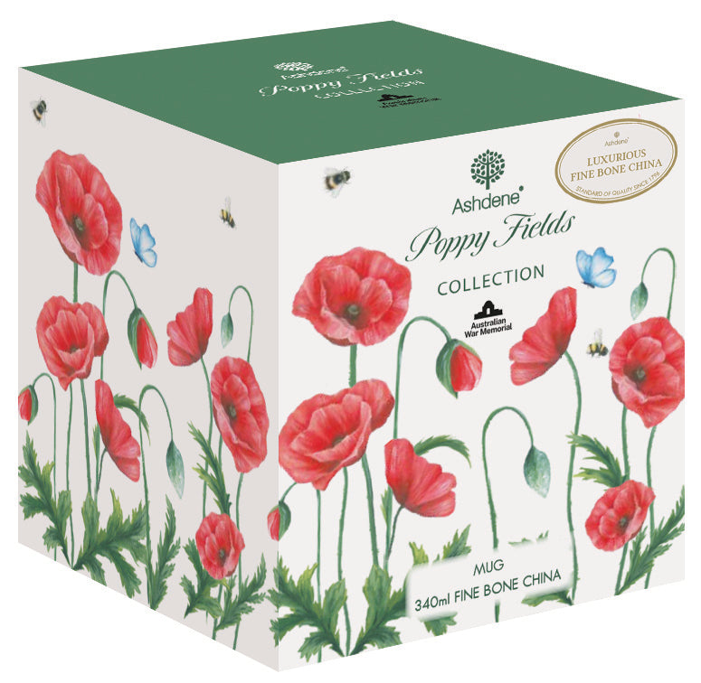 Poppy Fields Can Mug