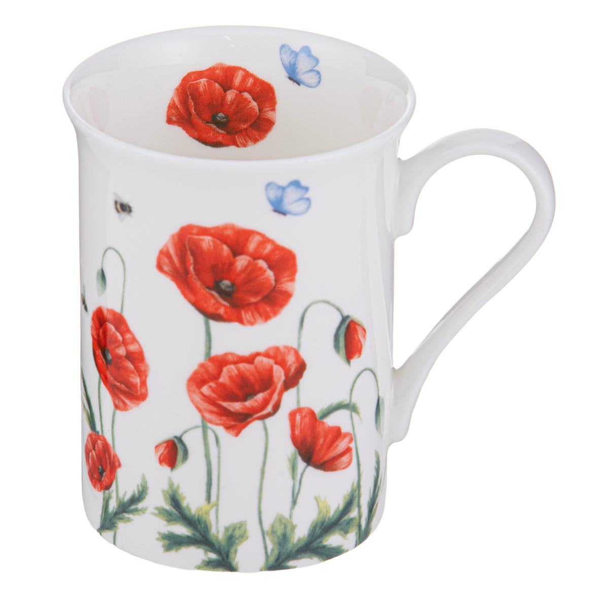 Poppy Fields Can Mug