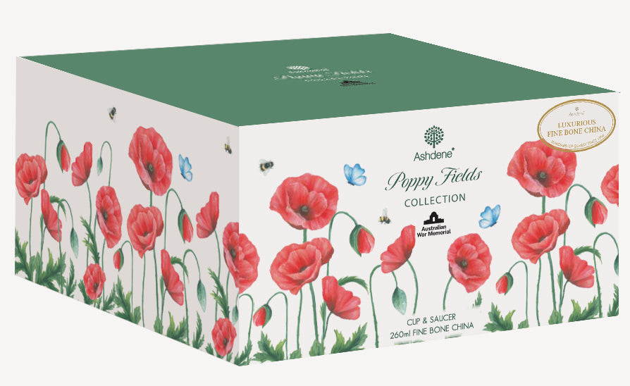 Poppy Fields Cup & Saucer