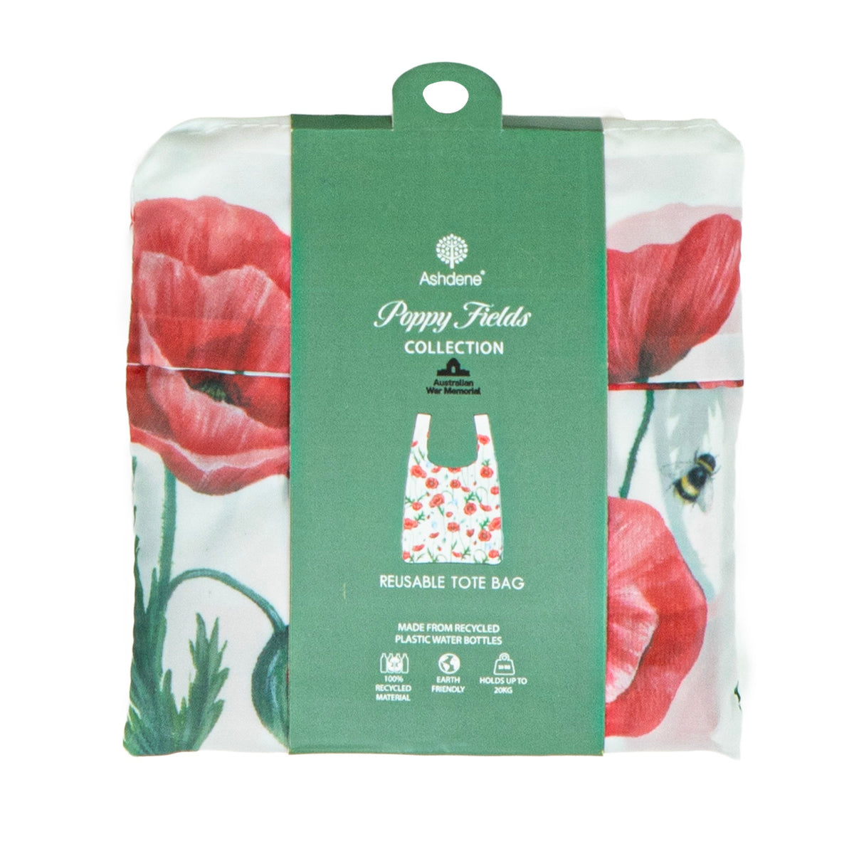 Poppy Fields Shopping Bag
