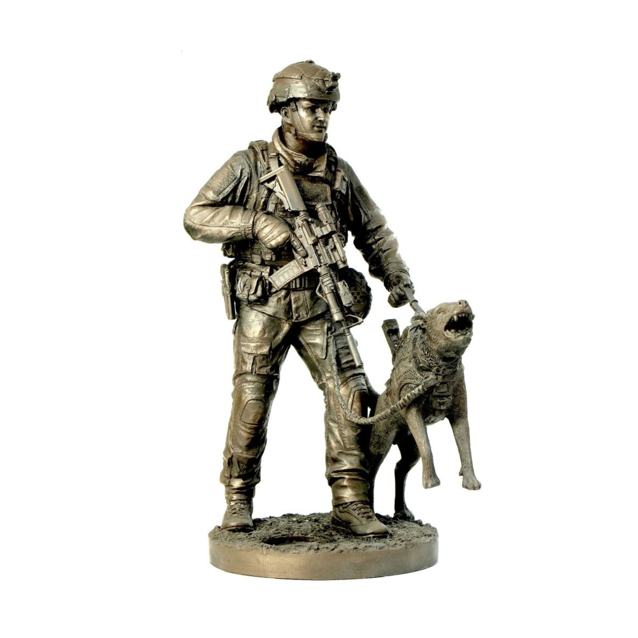 Figurine: K9 Operator, Standing