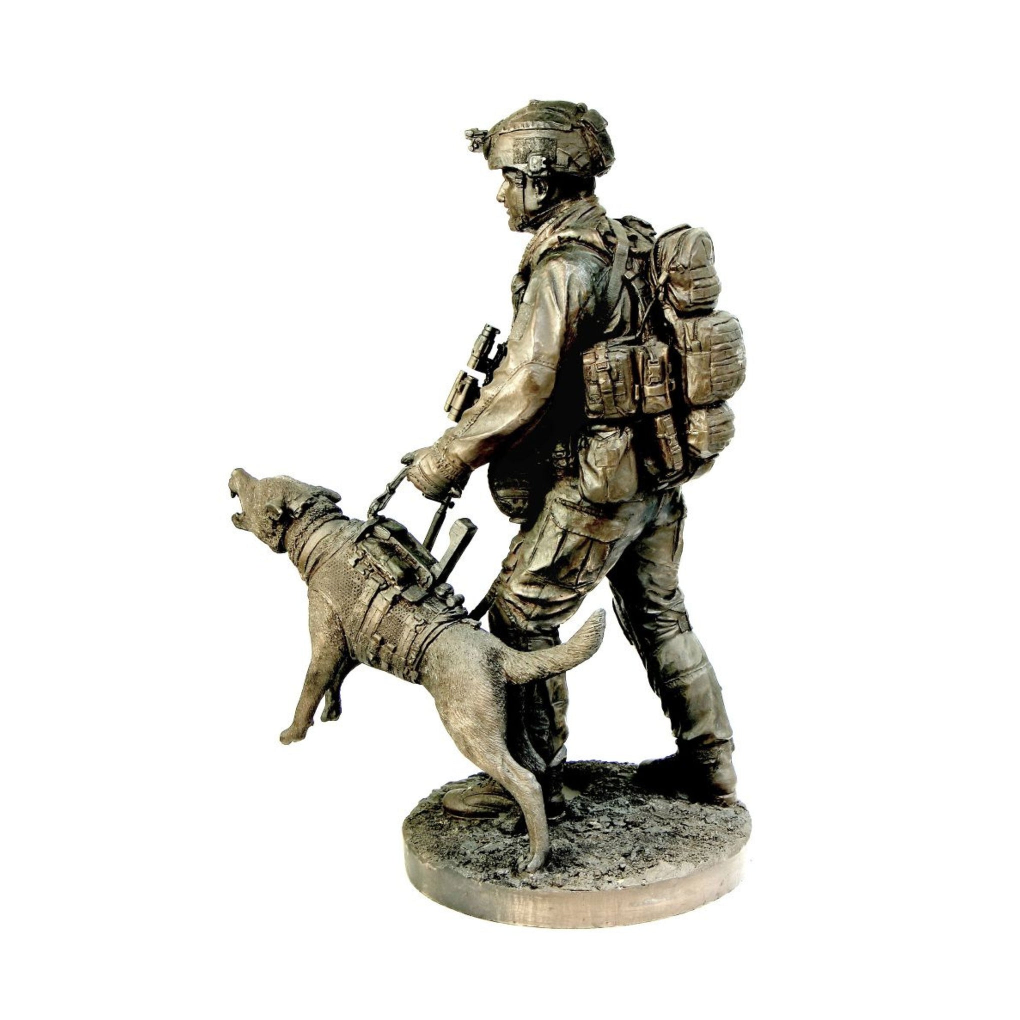 Figurine: K9 Operator, Standing