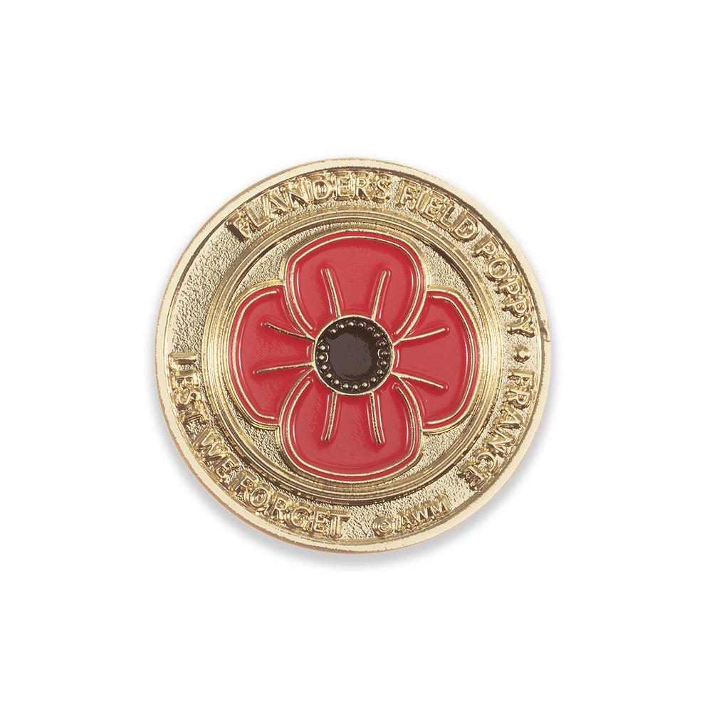 Commemorative token: Red poppy