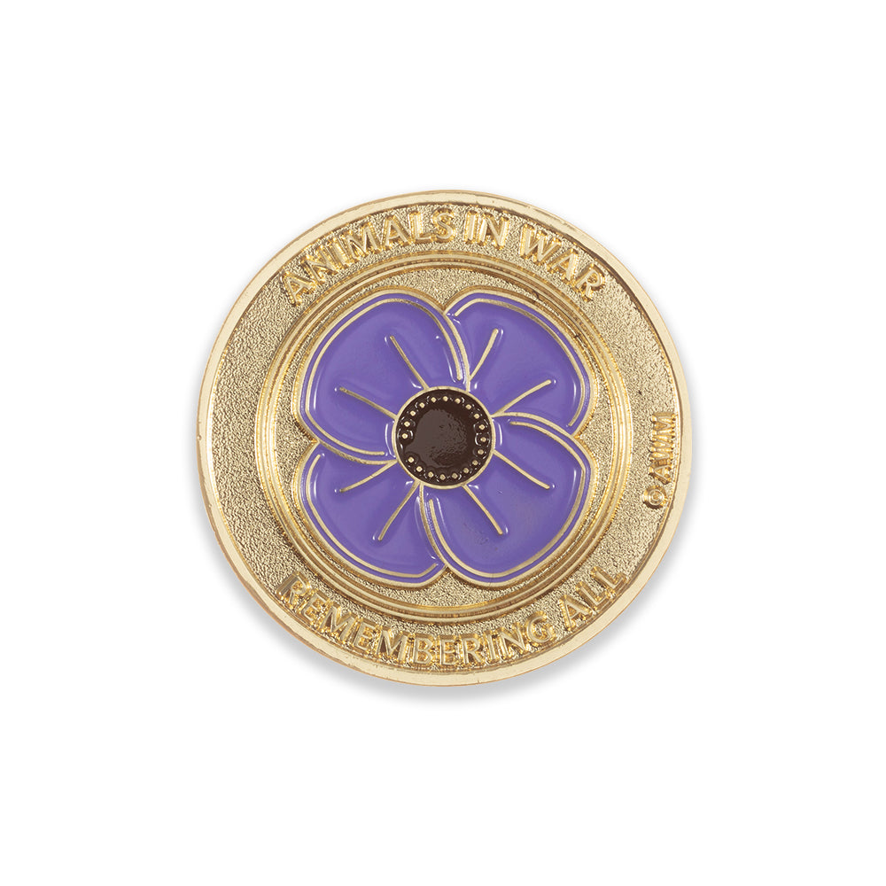 Commemorative token: Purple poppy