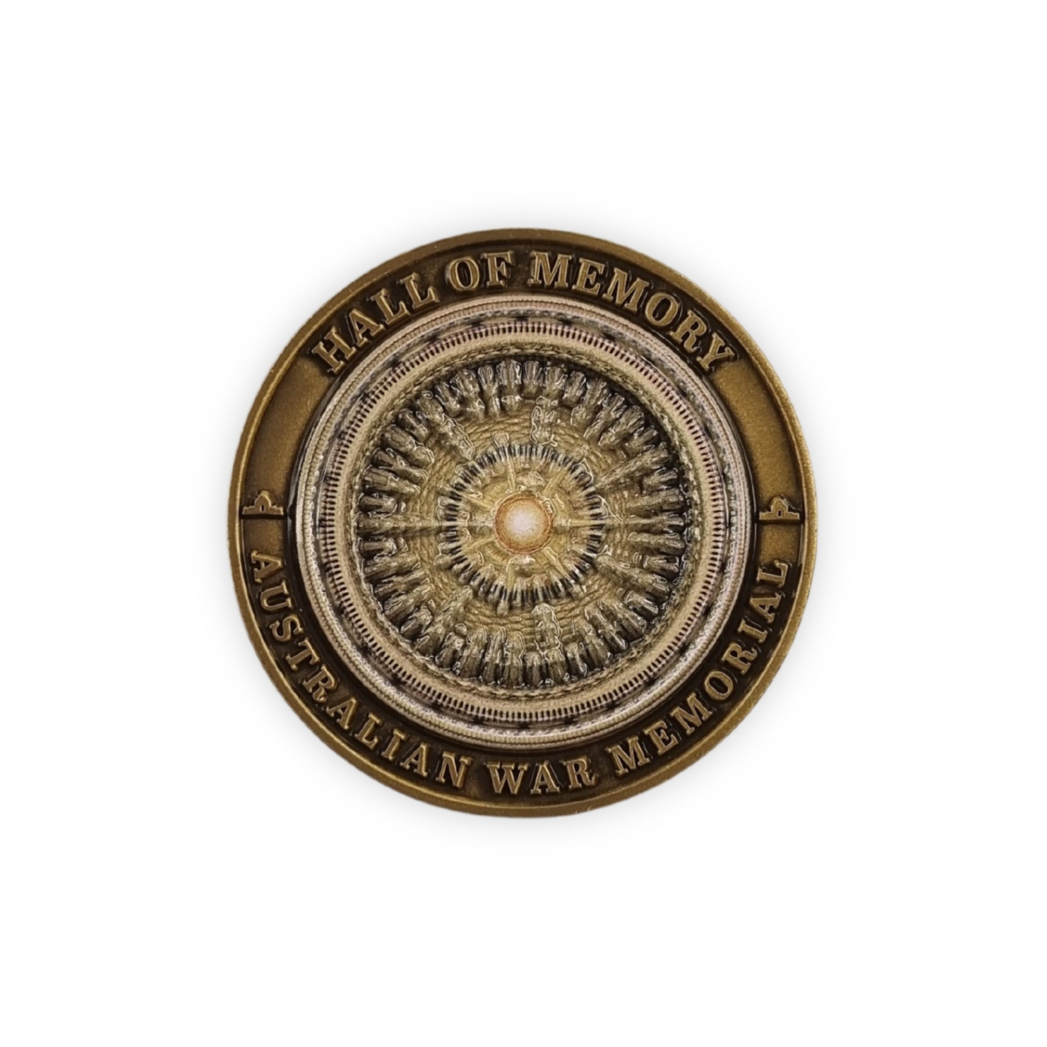 Hall of Memory Challenge Coin