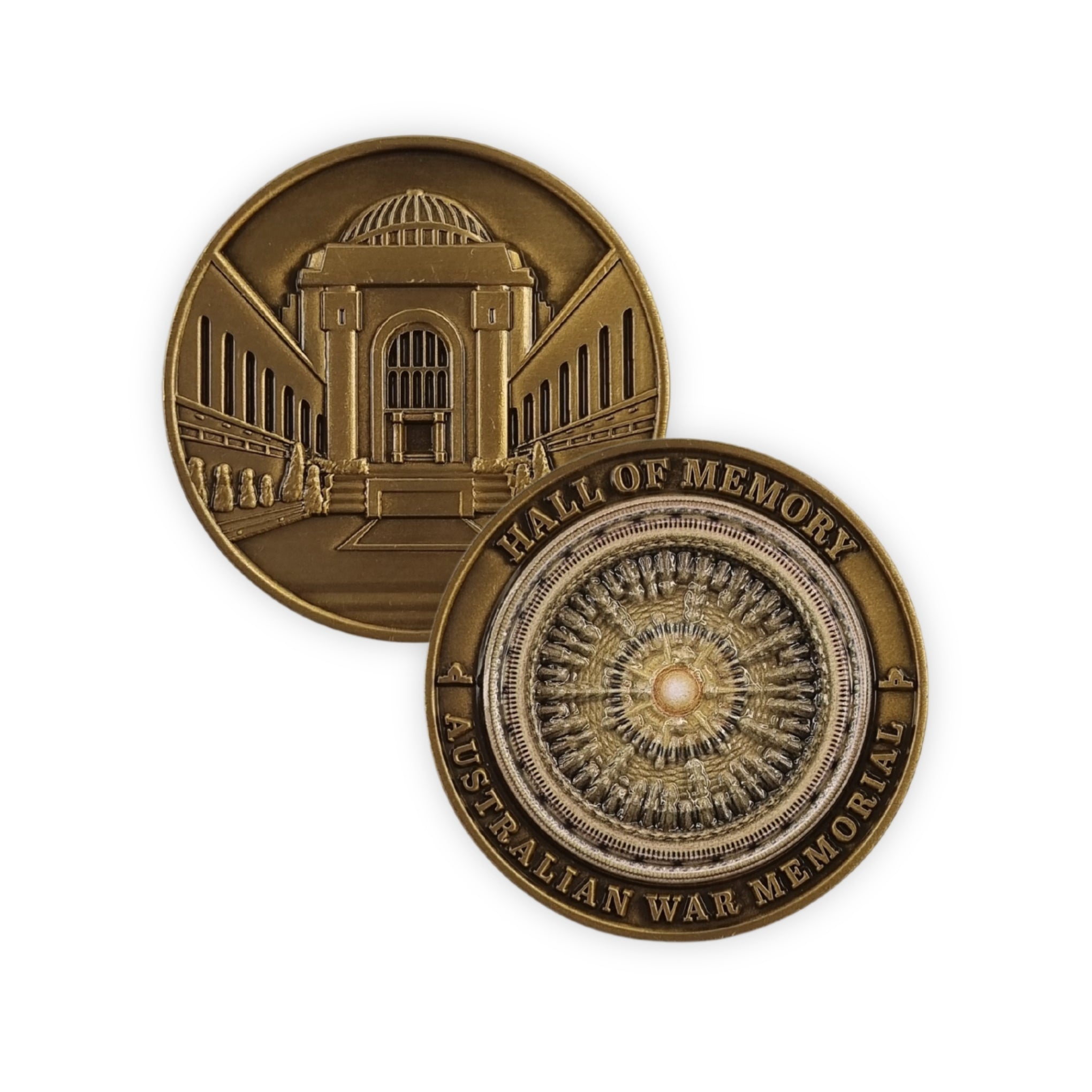 Hall of Memory Challenge Coin