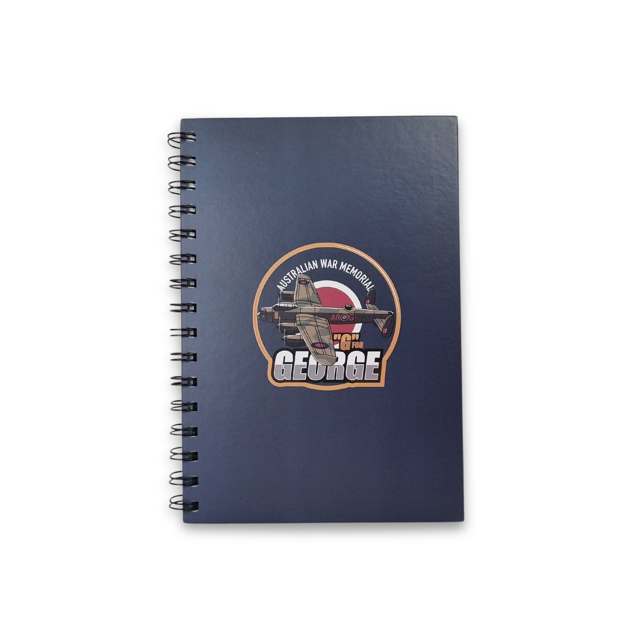 Notebook:  'G for George' AR-G, 460 Squadron - roundel [A5]