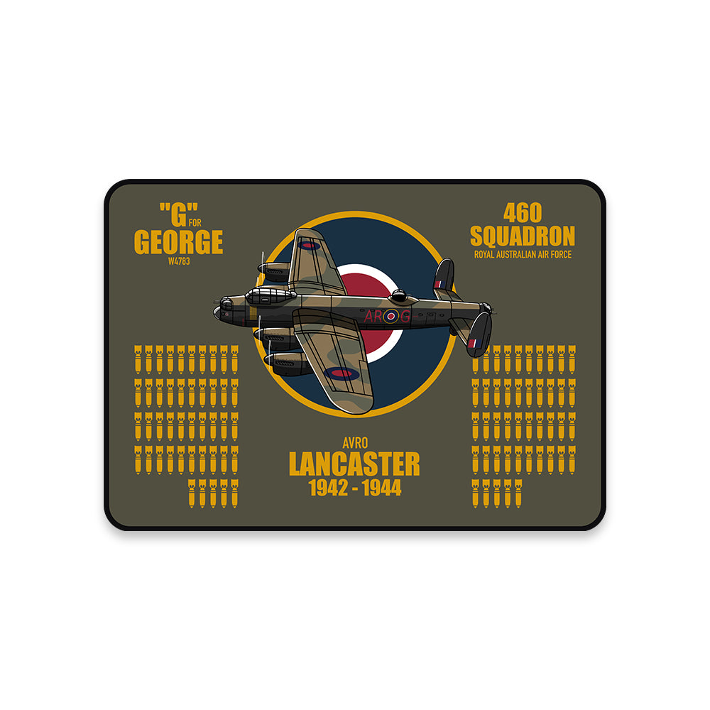 Sticker: 'G for George' AR-G, 460 Squadron - mission tally