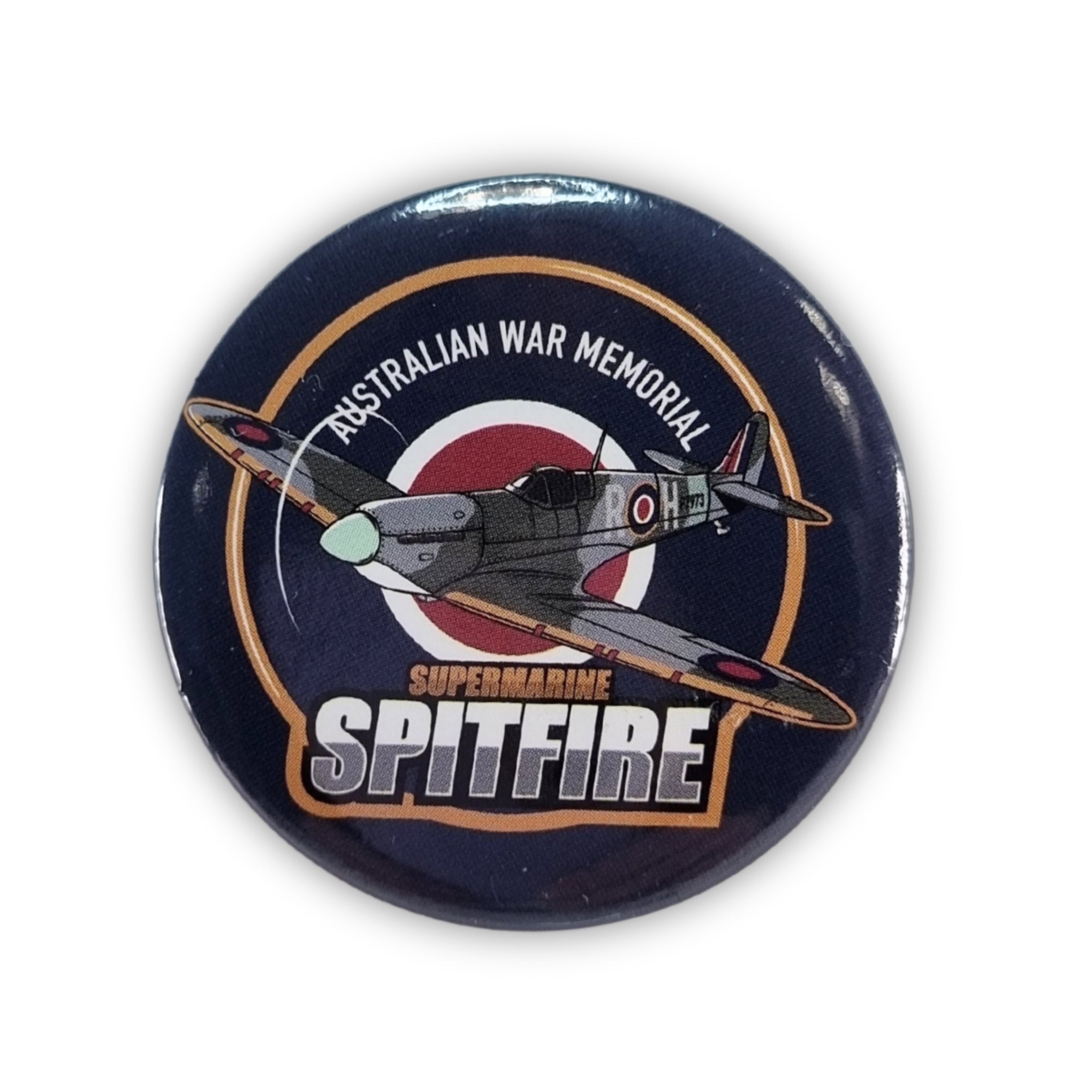 Button badge: Supermarine Spitfire, 452 Squadron - roundel