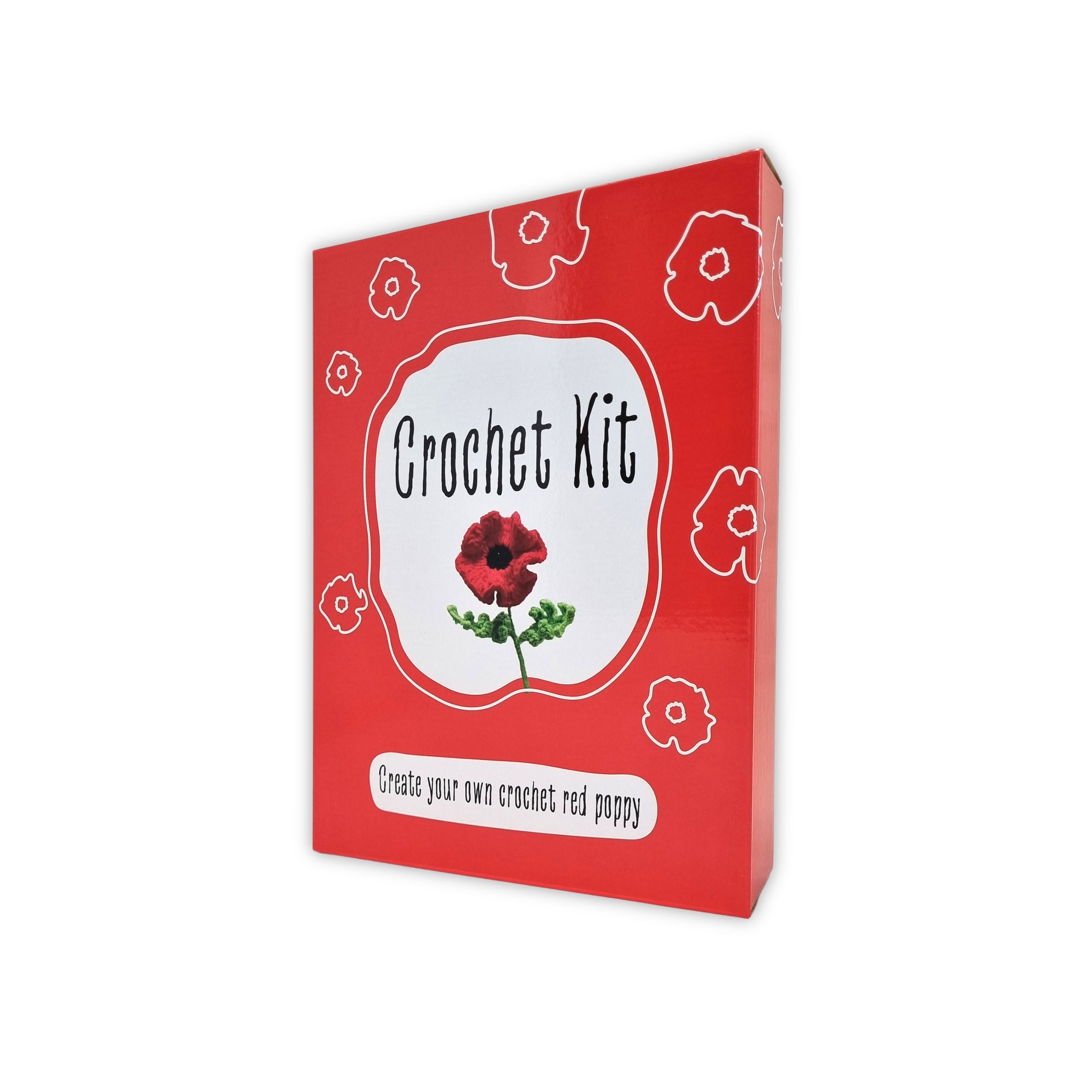 Crochet kit: Red Poppy