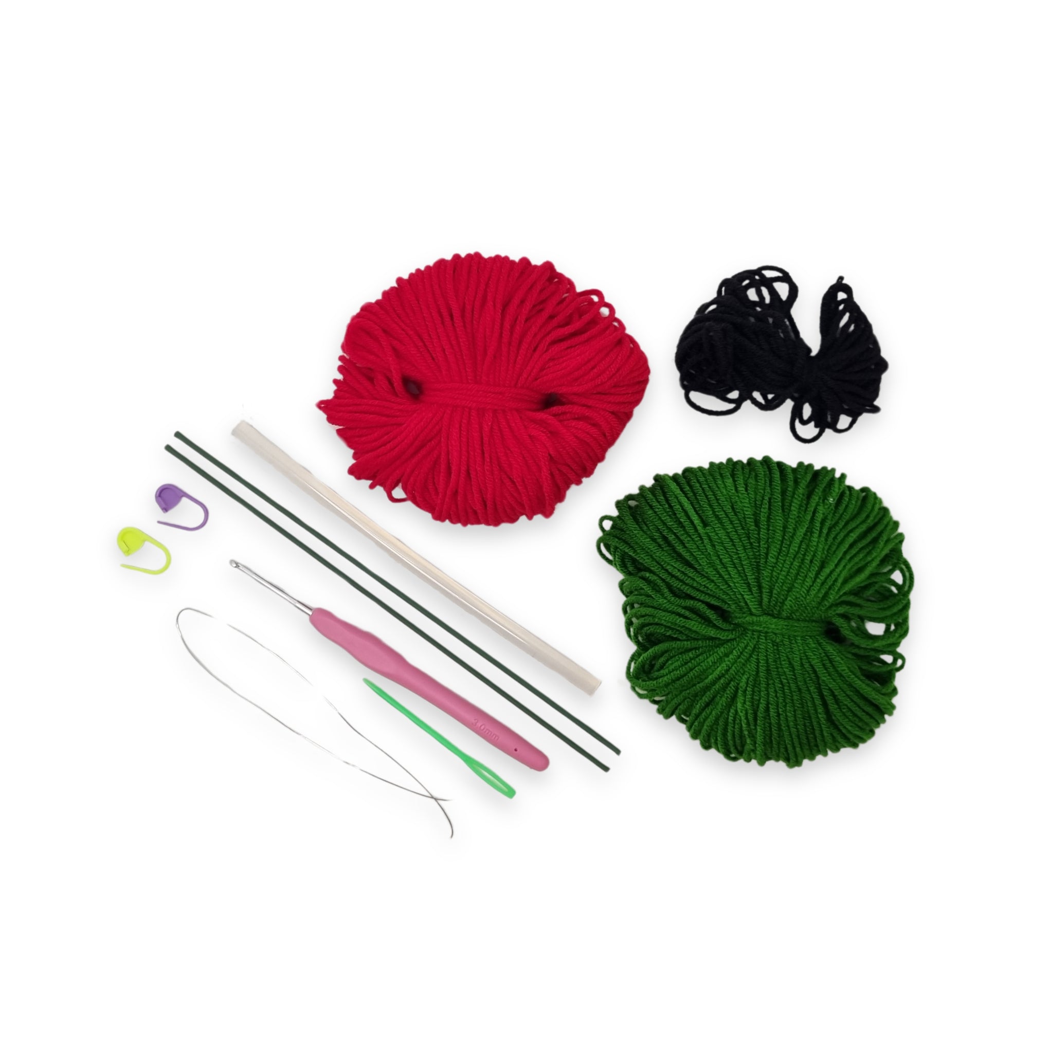 Crochet kit: Red Poppy