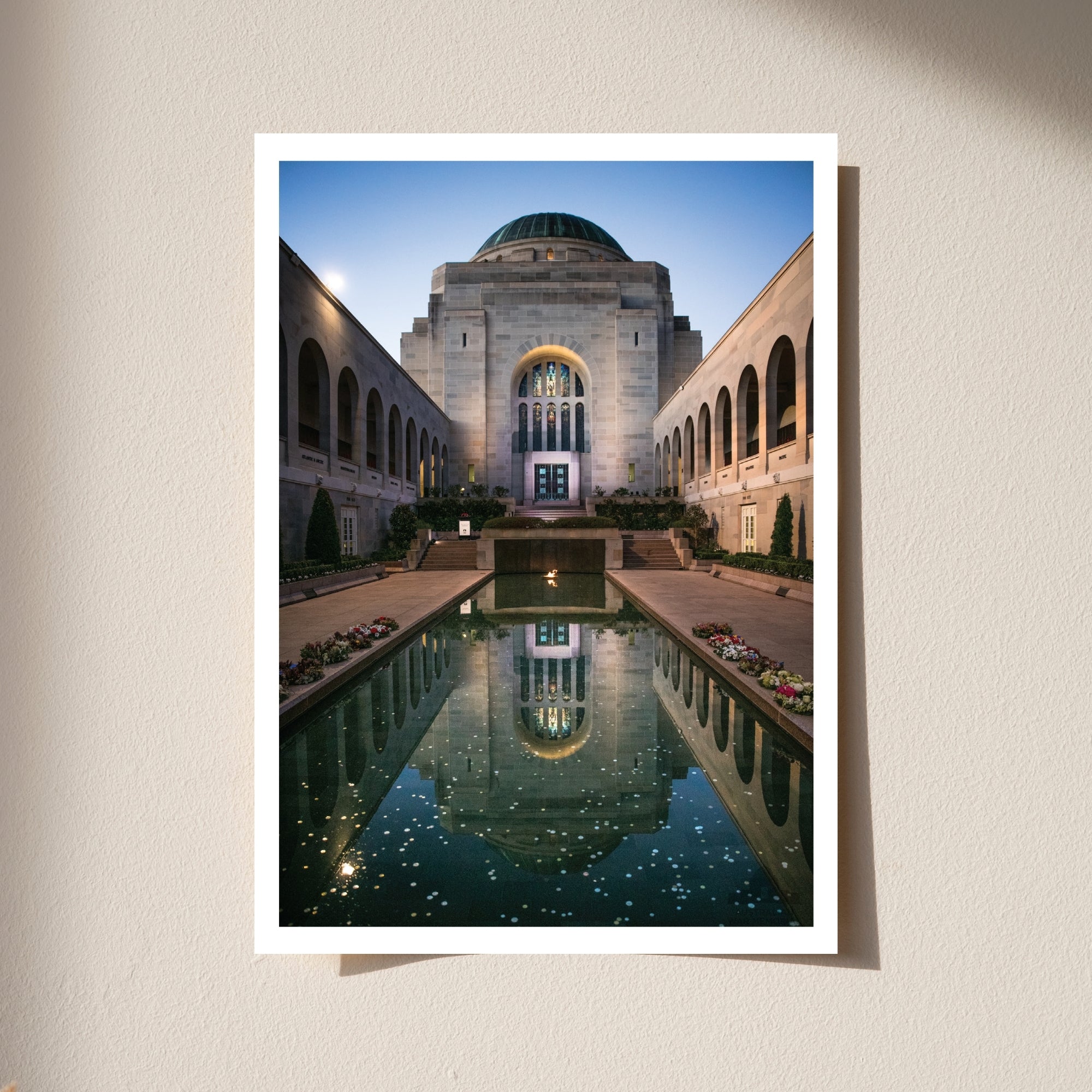 Postcard: Commemorative Area at the Australian War Memorial