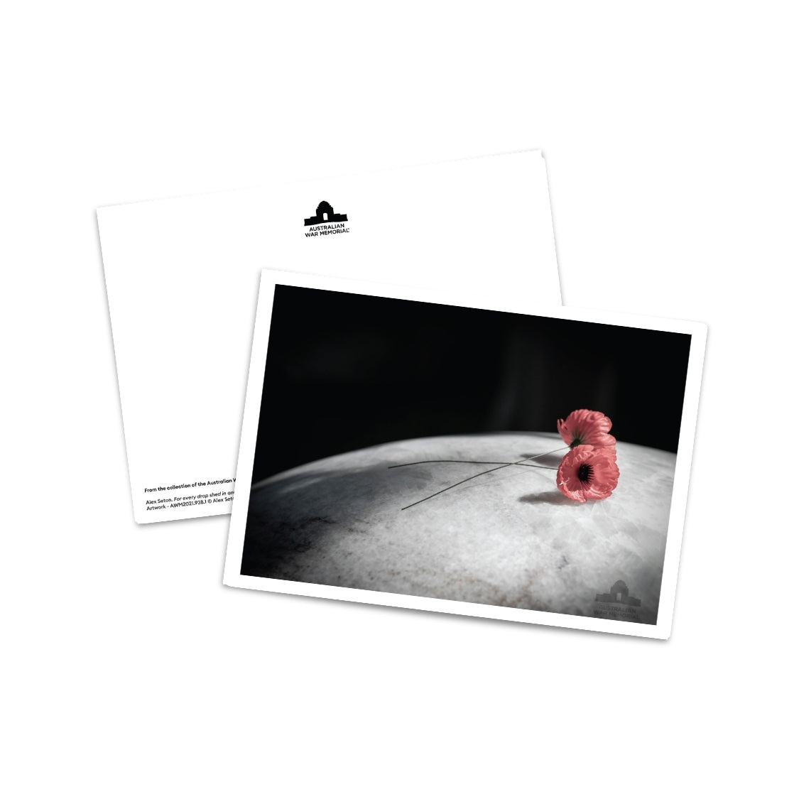 Postcard: For every drop shed in anguish [detail]
