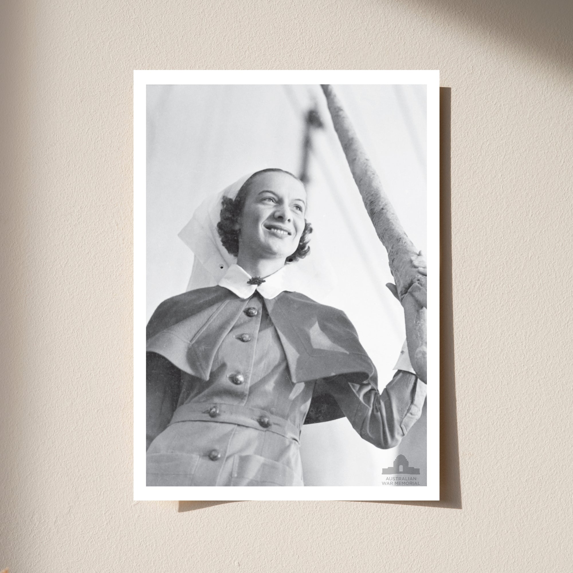 Postcard: Second World War nurse Sister Fletcher at sea