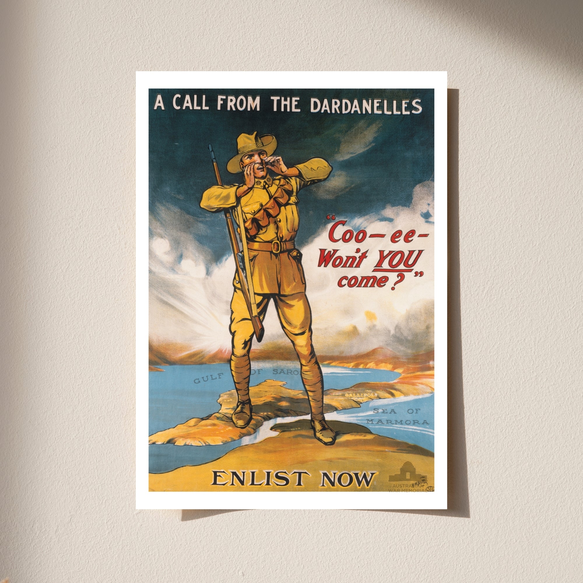 Postcard: A call from the Dardanelles…