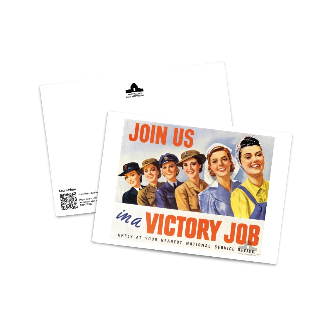 Postcard: Join us in a victory job