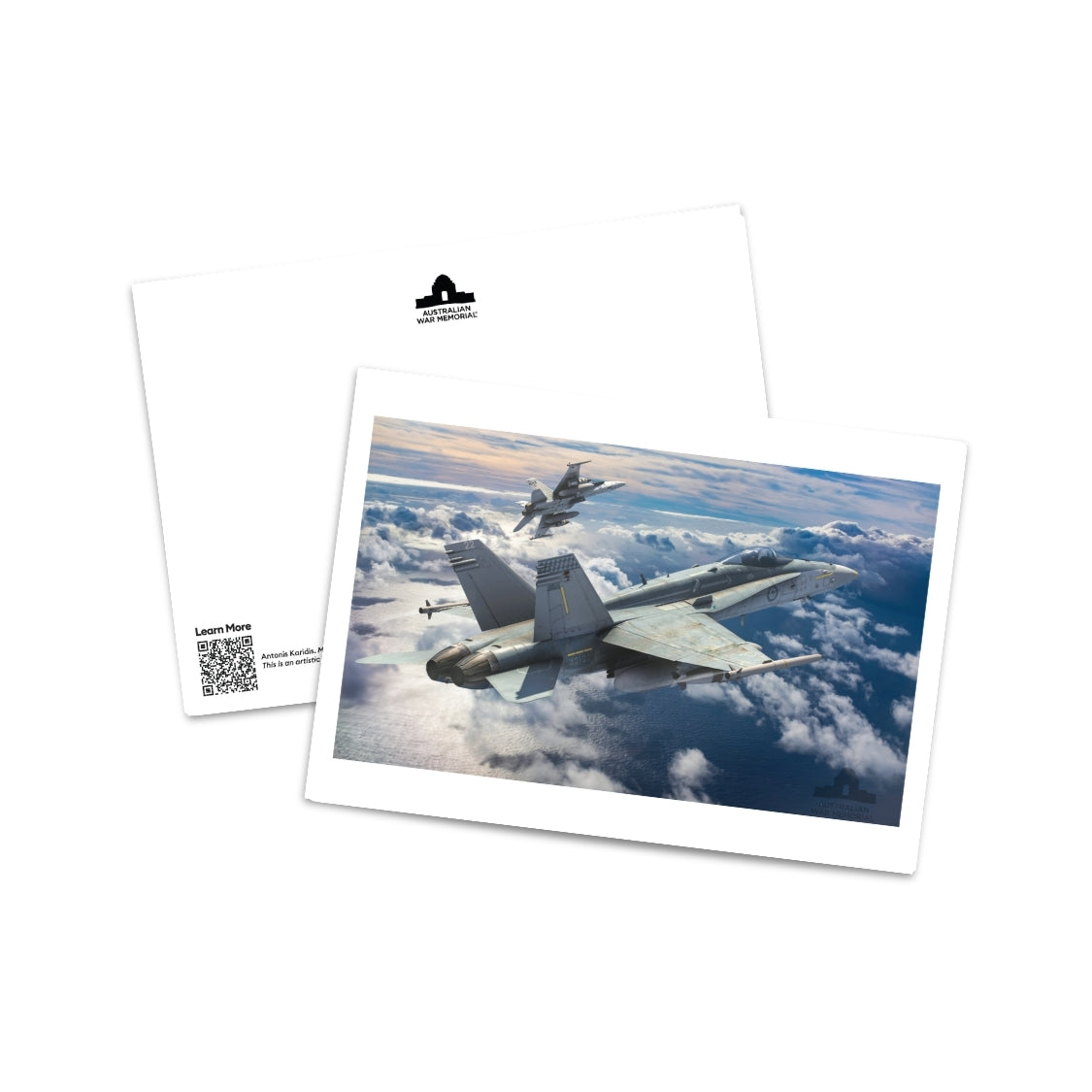 Postcard: McDonnell Douglas F/A-18A Hornet, A21-022