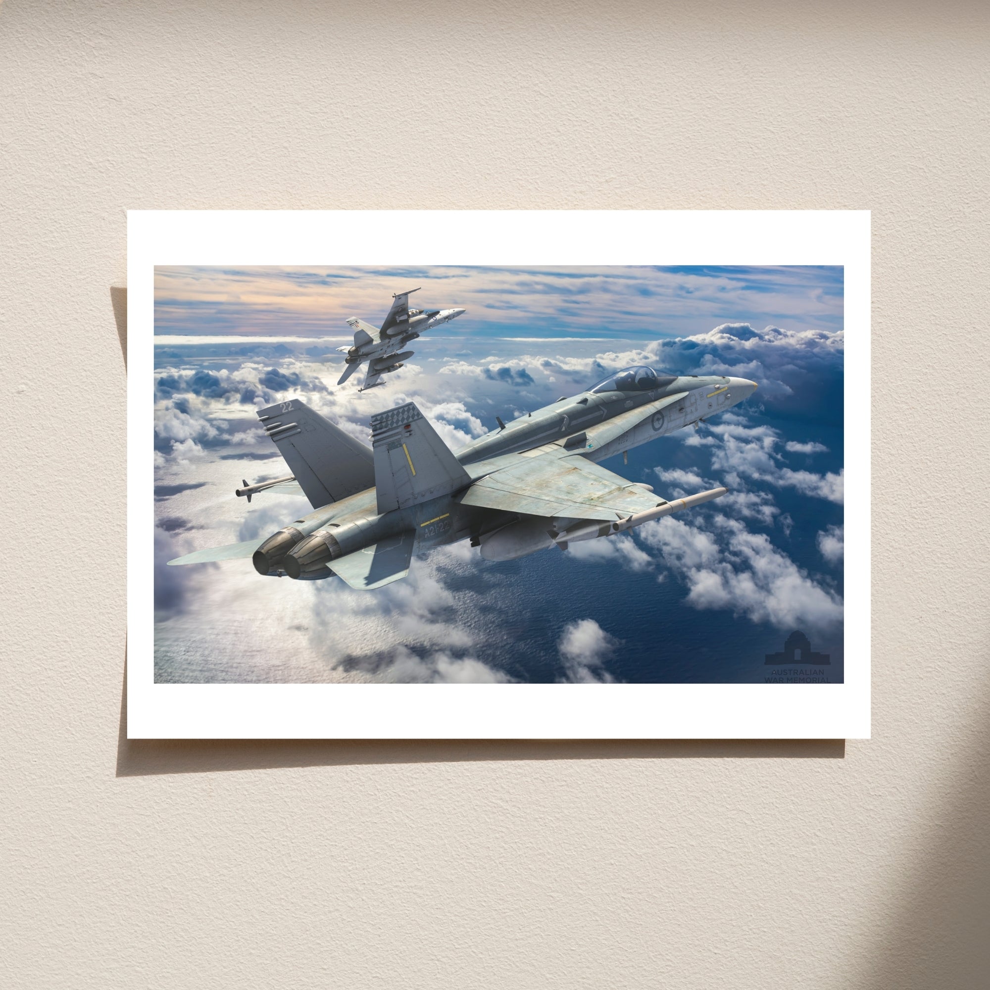 Postcard: McDonnell Douglas F/A-18A Hornet, A21-022