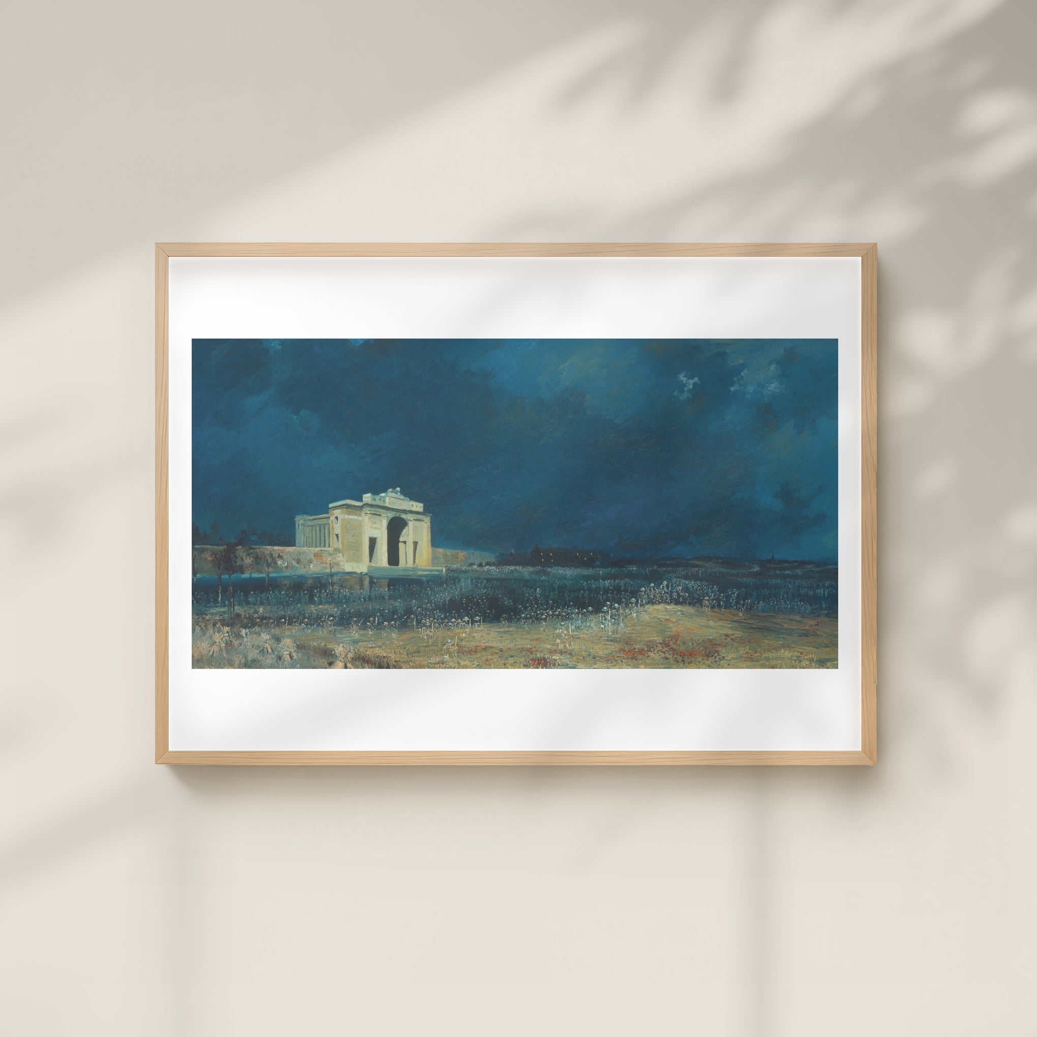 Print, A3: Menin Gate at midnight