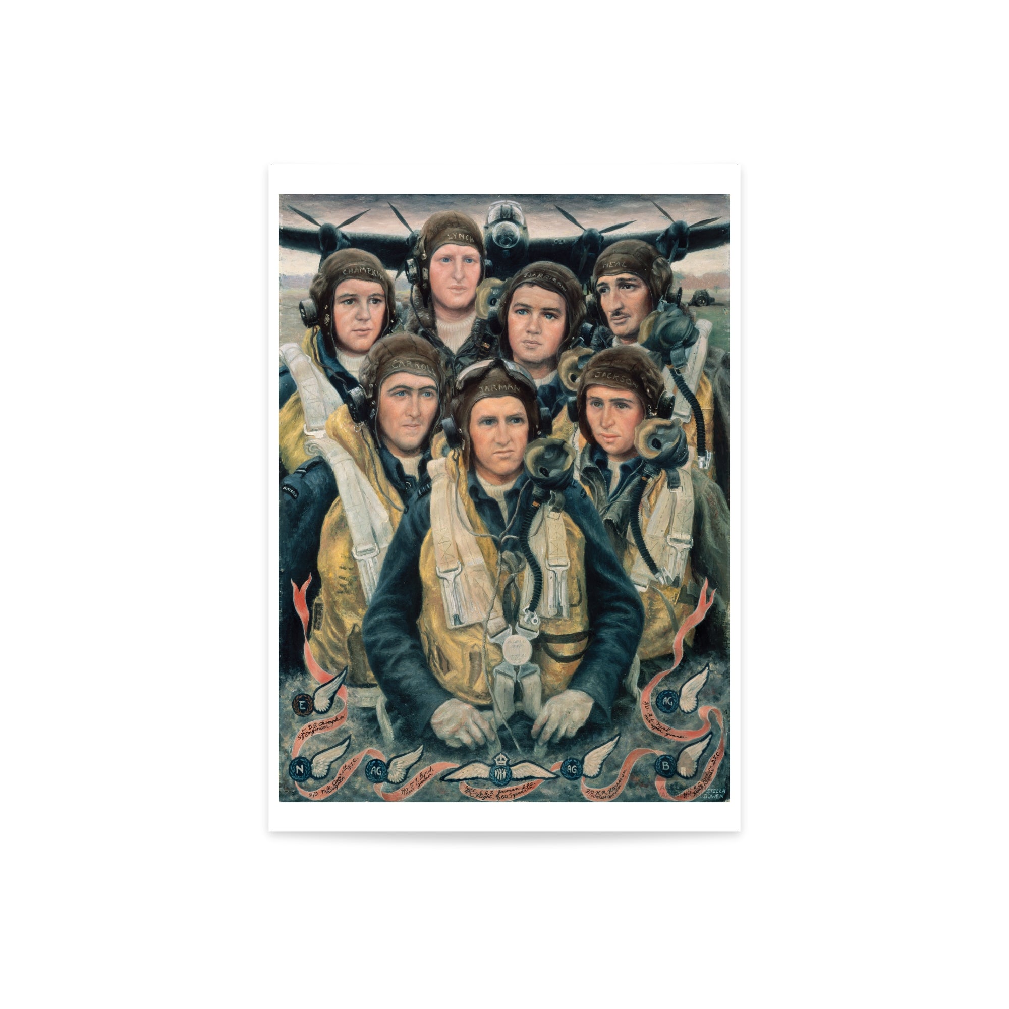 Print, A3: Bomber crew
