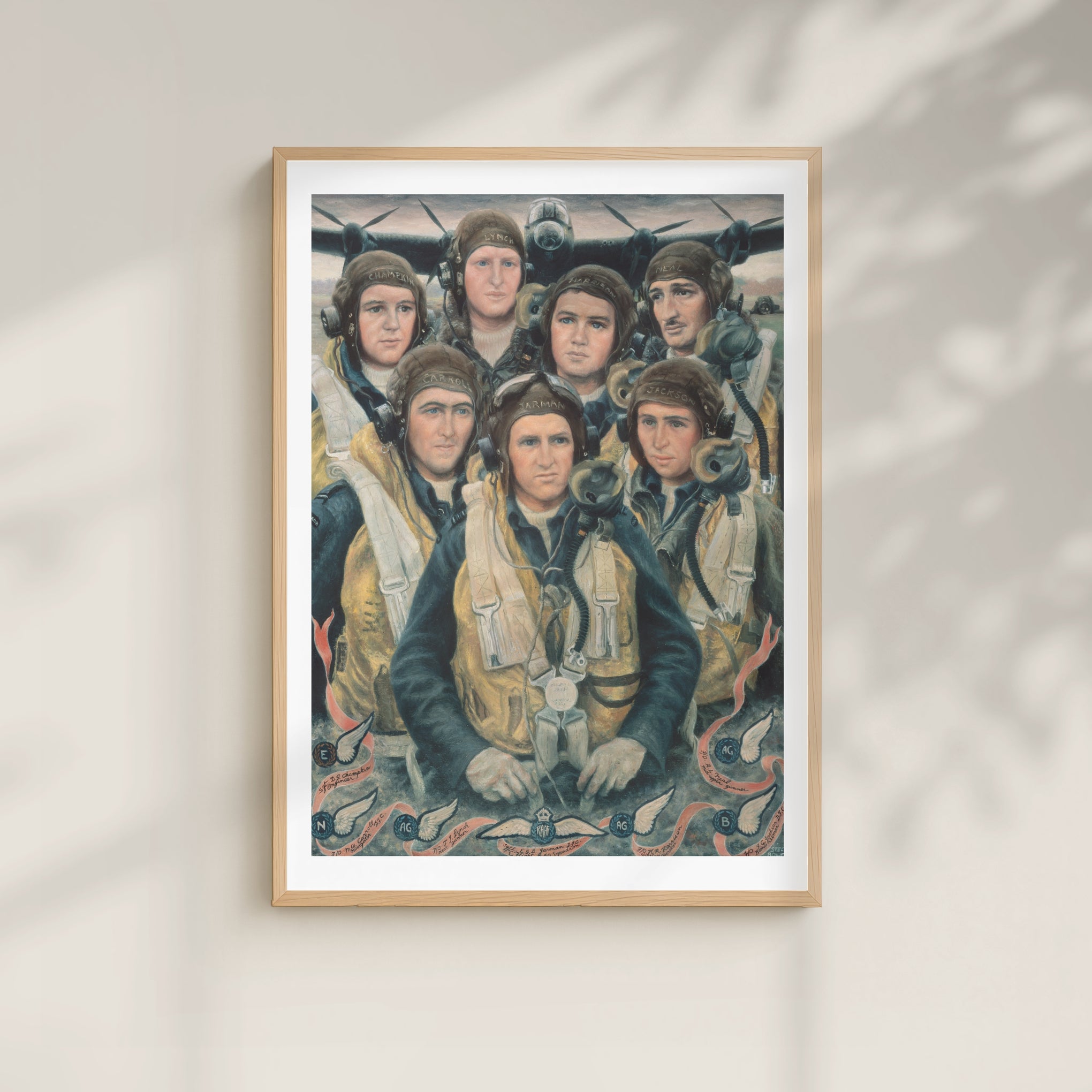 Print, A3: Bomber crew