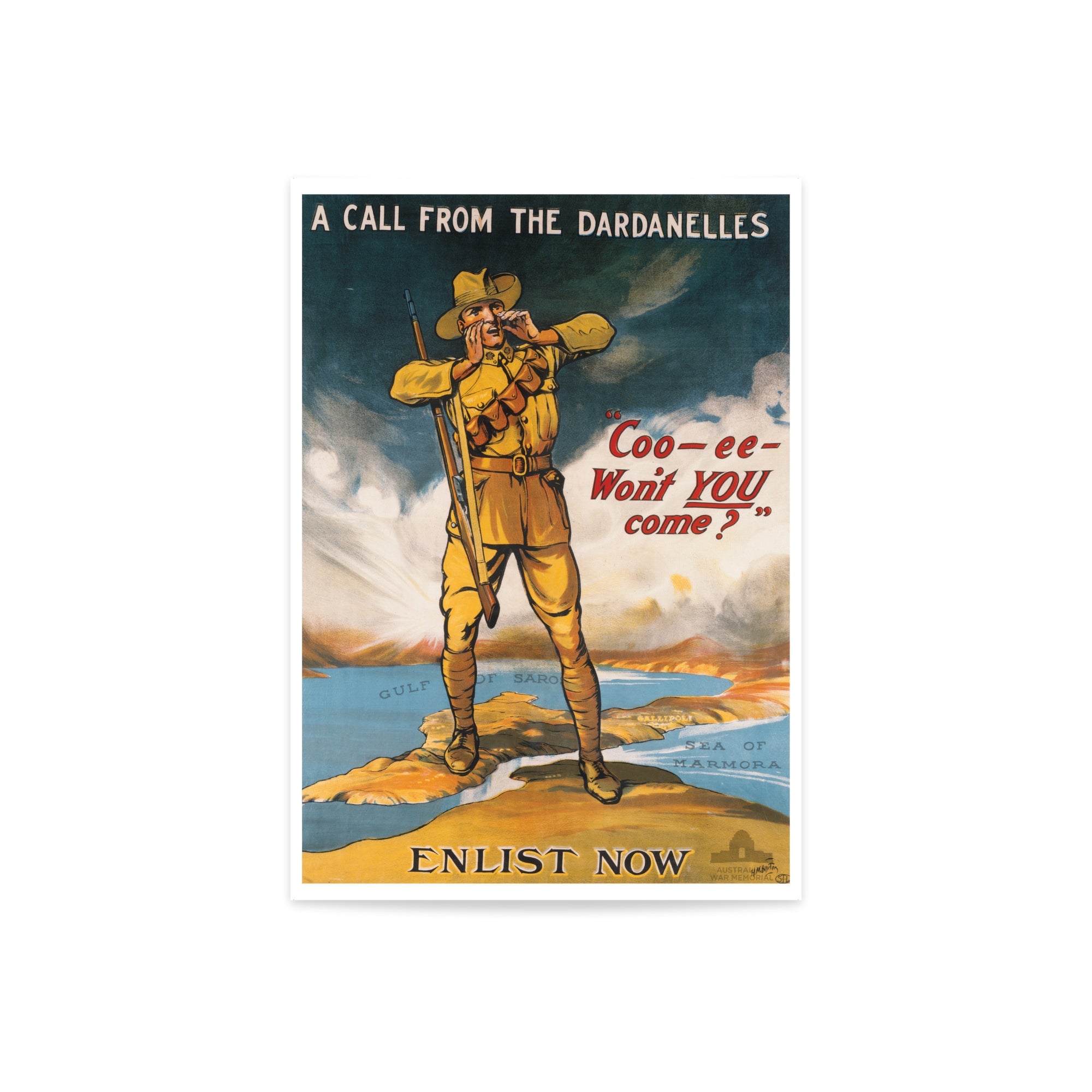 Print, A3: A call from the Dardanelles...
