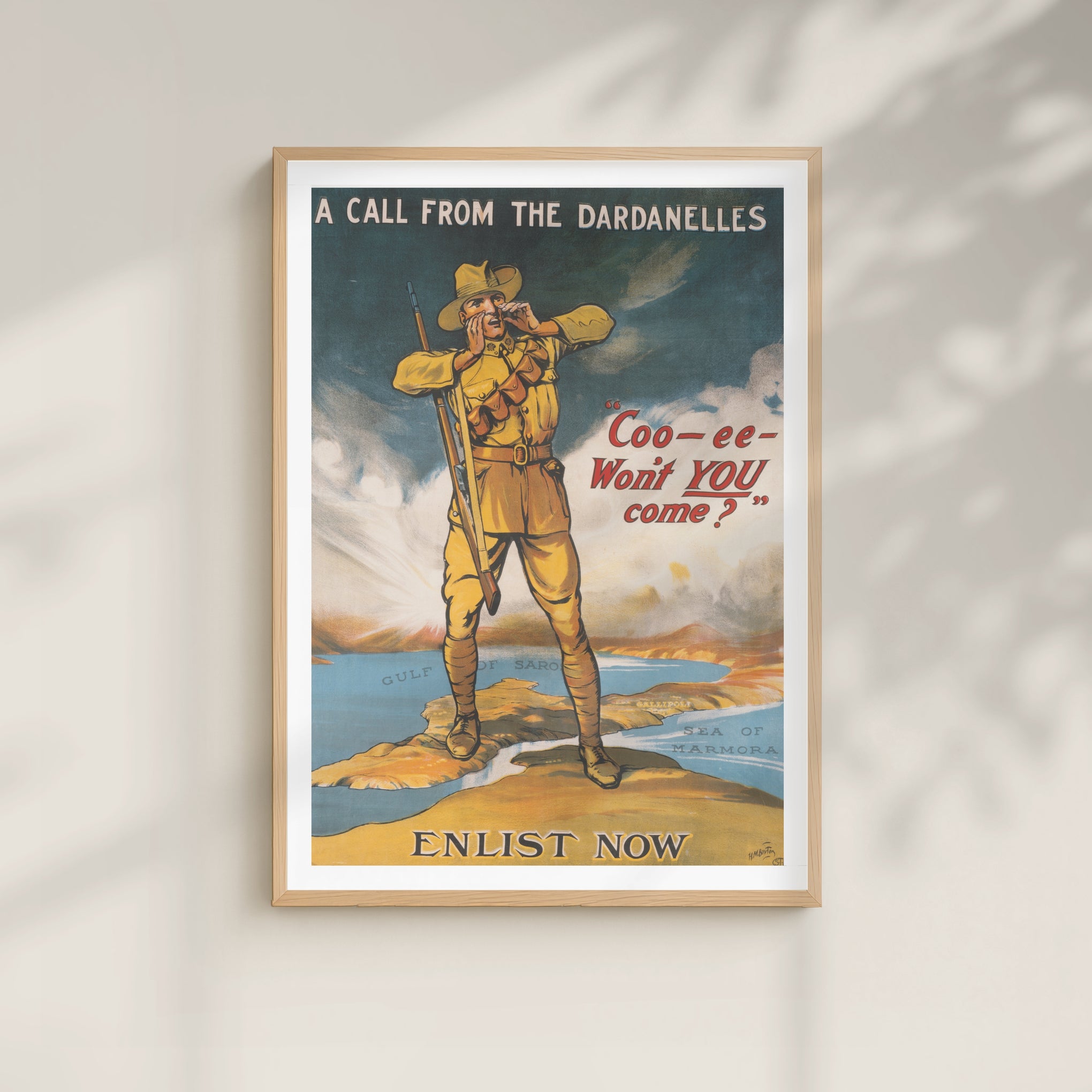 Print, A3: A call from the Dardanelles...