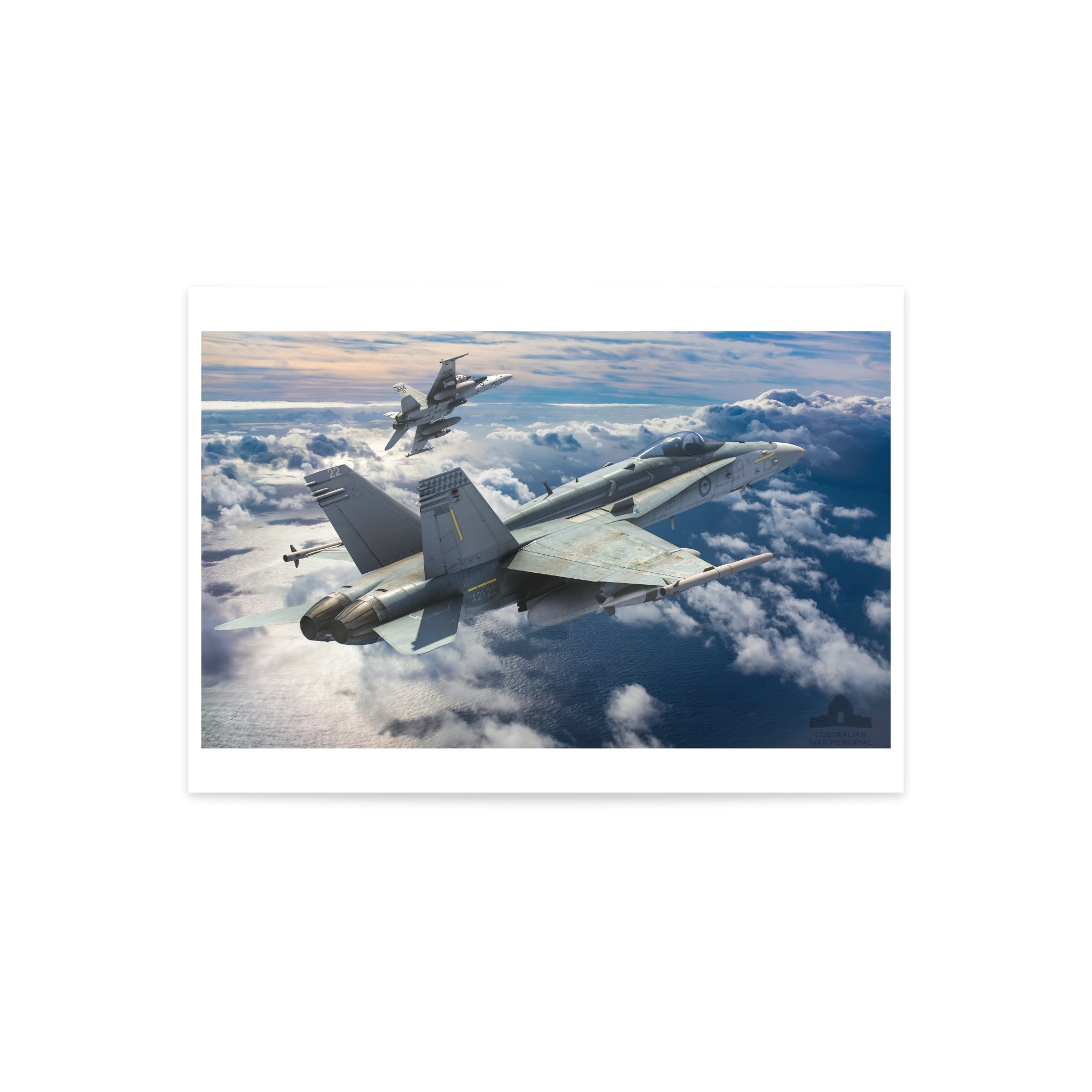 Print, A3: McDonnell Douglas F/A-18A Hornet, A21-022