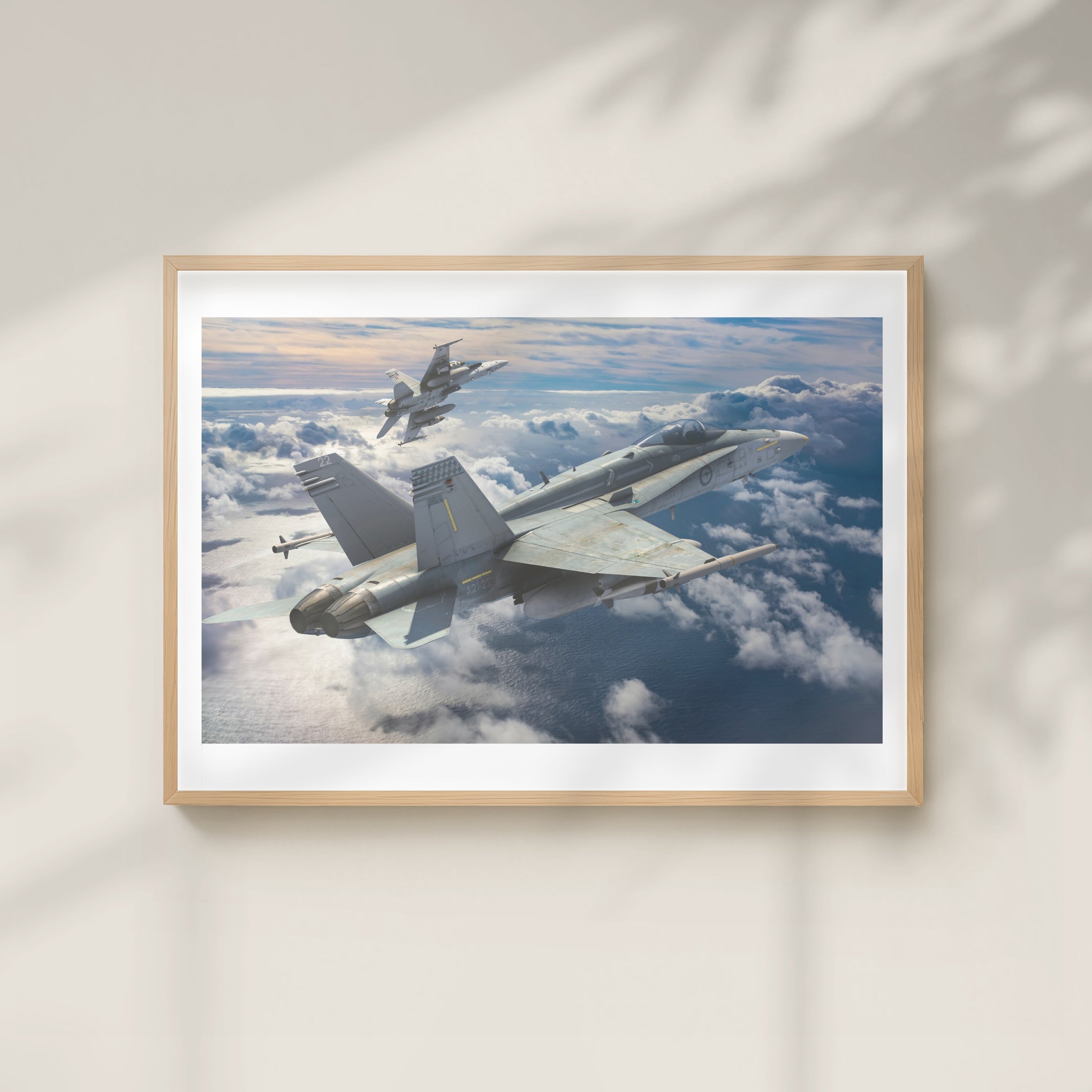 Print, A3: McDonnell Douglas F/A-18A Hornet, A21-022