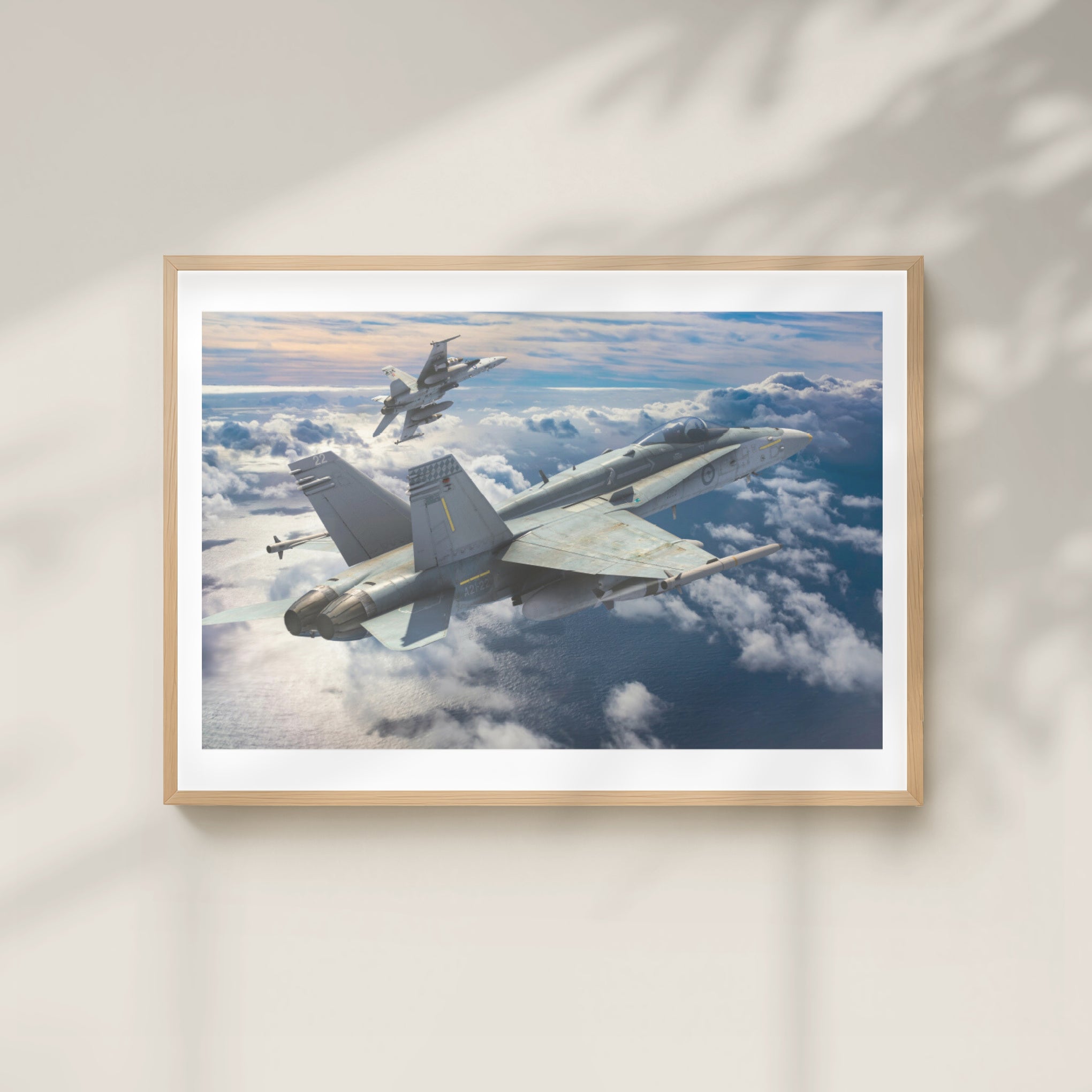 Poster, A1: McDonnell Douglas F/A-18A Hornet, A21-022