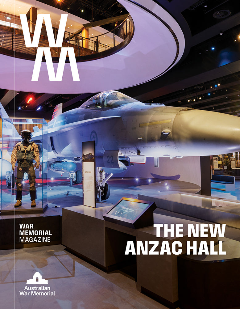 Cover of WM: War Memorial Magazine - Issue 3, featuring the title "The New Anzac Hall".