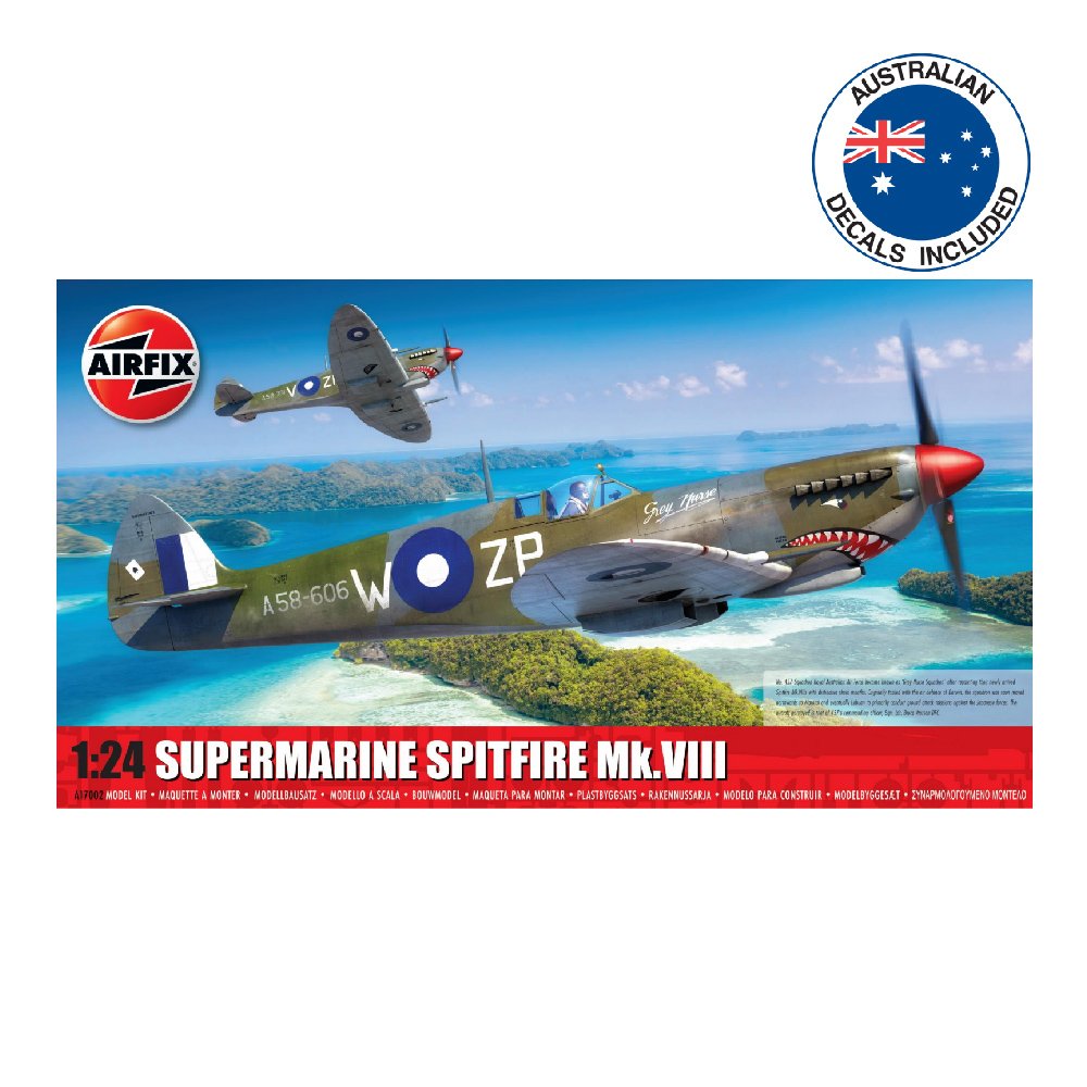 Airfix 1/24 Supermarine Spitfire MK.VIII Aust Decal