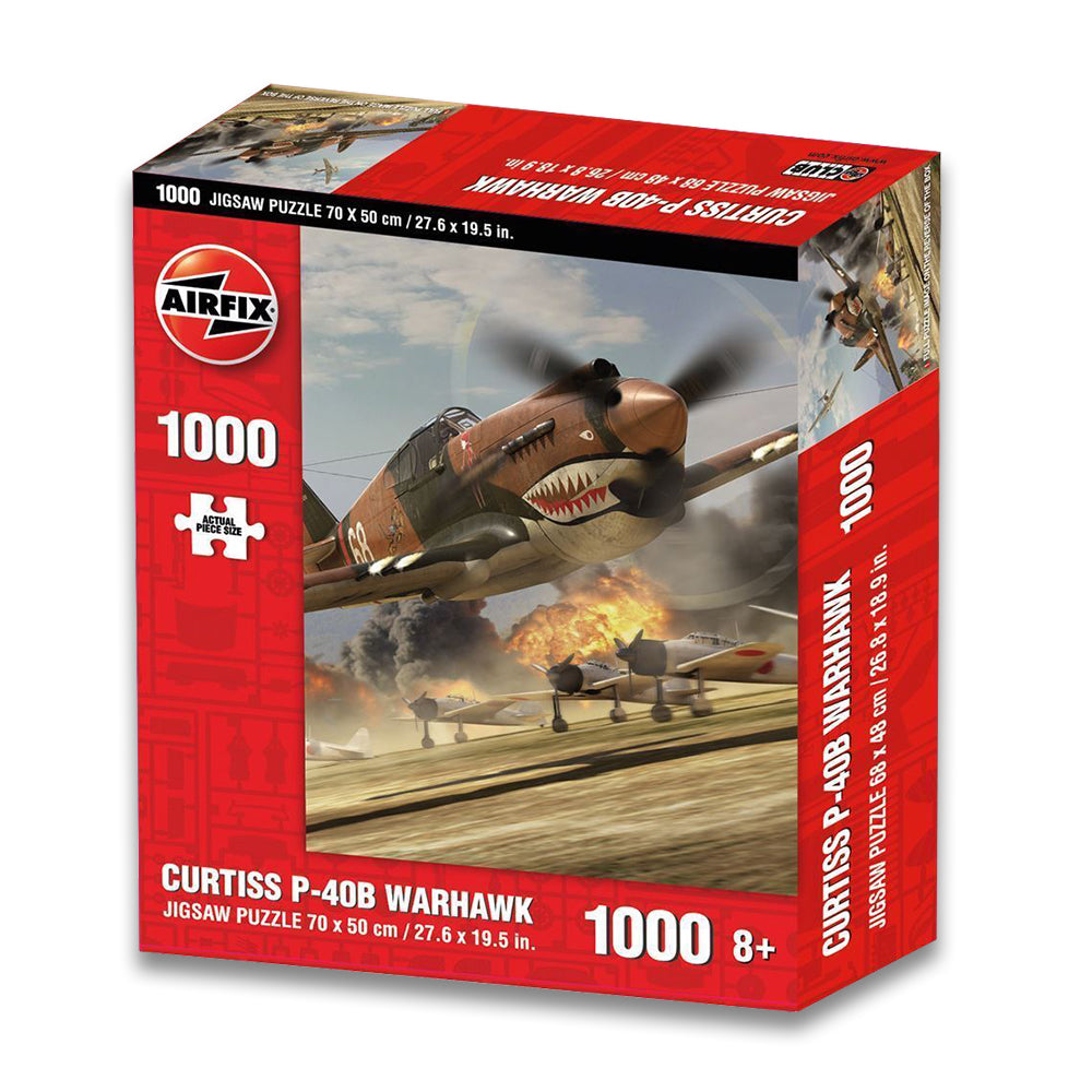 Jigsaw puzzle: Airfix Curtiss P-40B Warhawk [1000 pieces]