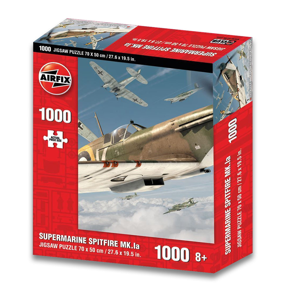 Jigsaw puzzle: Airfix Supermarine Spitfire Mk.Ia [1000 pieces]