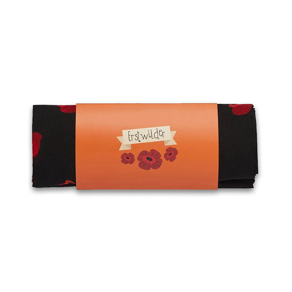 Neck scarf: Remembrance poppy