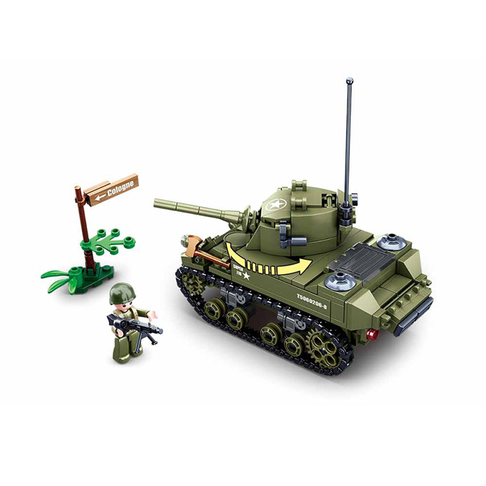 Sluban WWII M5 Stuart Light Tank Brick Set – Australian War Memorial