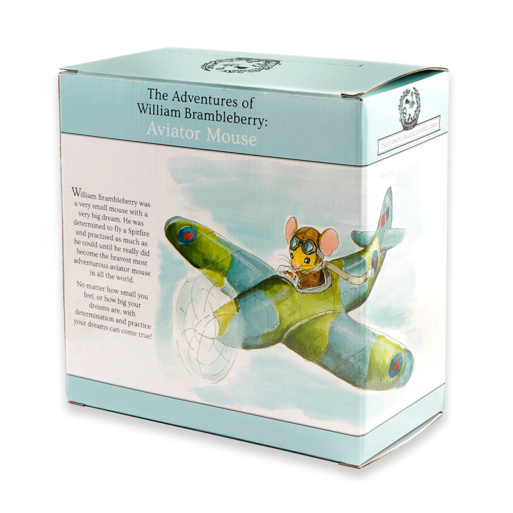 Gift set: The Adventures of William Brambleberry, Aviator Mouse [book and toy set]