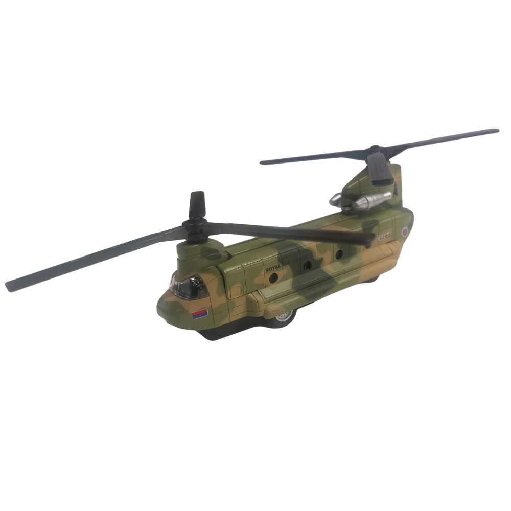 Sonic Chinook Helicopter Diecast