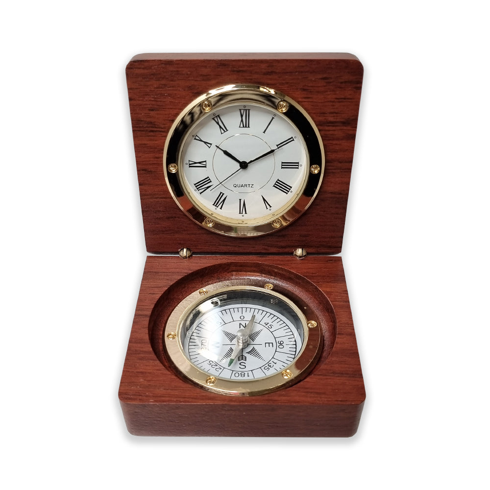 Australian Army Clock and Compass Desk Set – Australian War Memorial