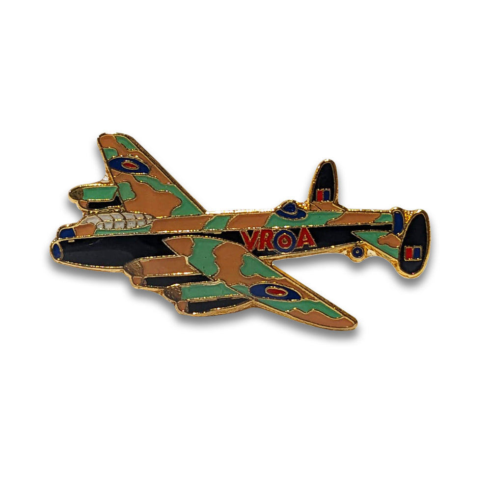 Lapel pin: Avro Lancaster