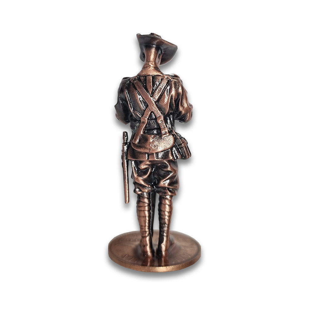 Figurine: Digger on a penny - reverse arms