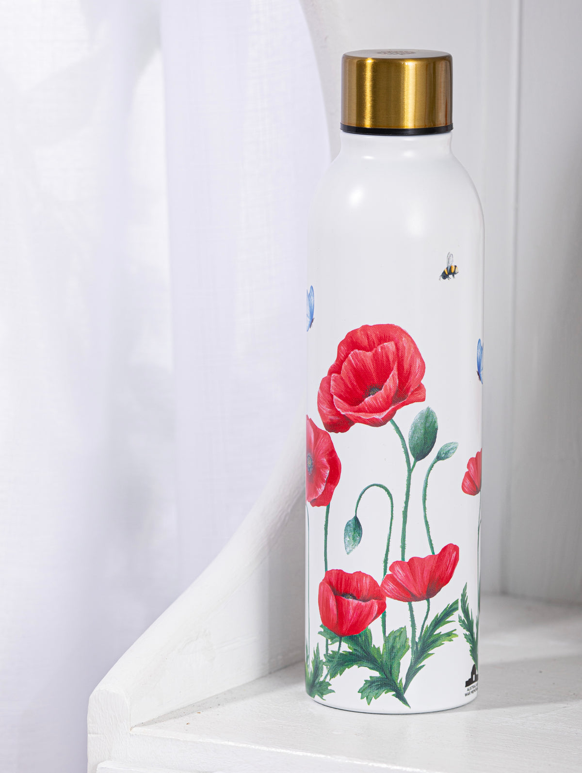 Poppy Fields Drink Bottle