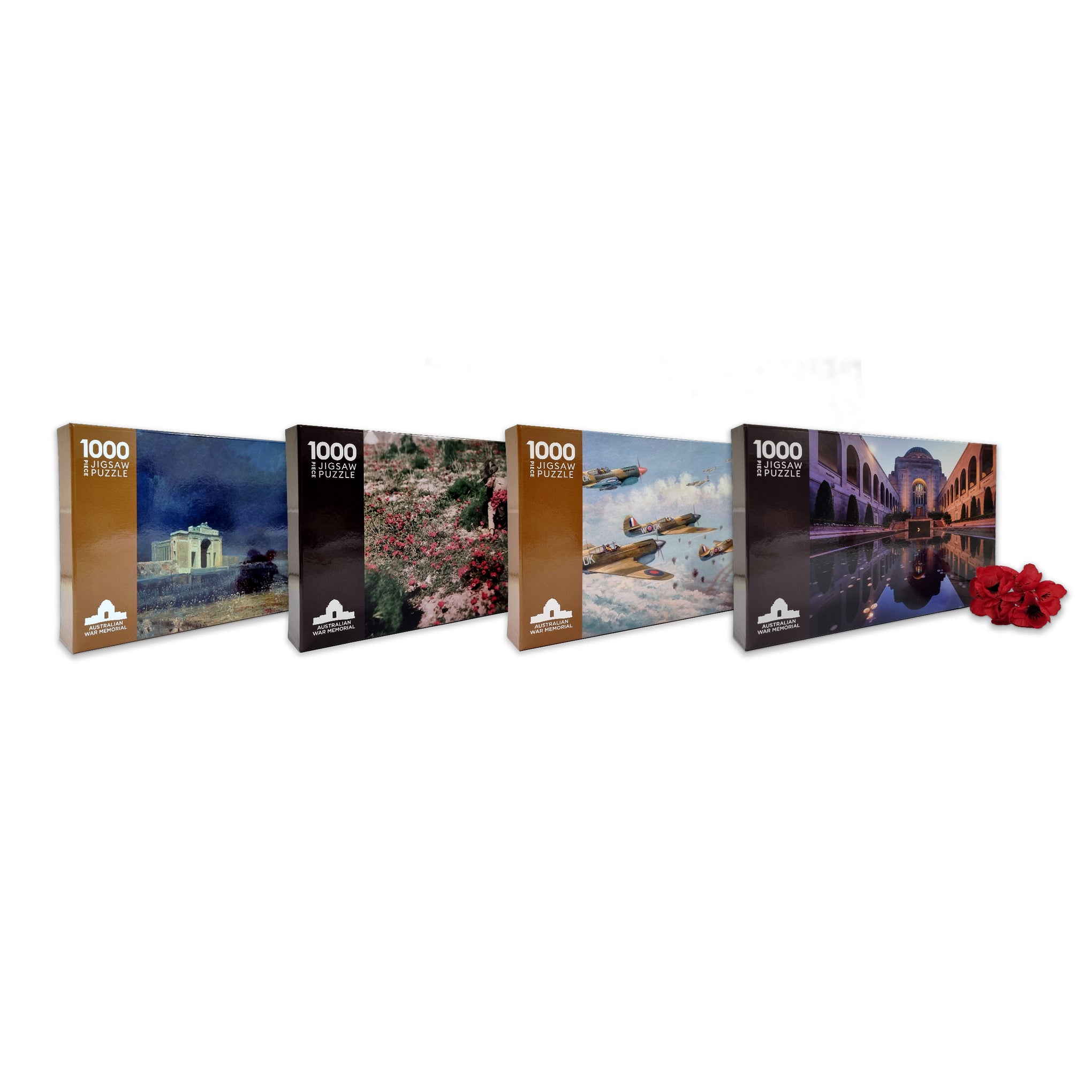 Jigsaw Puzzle: An Australian Light Horseman collecting anemones