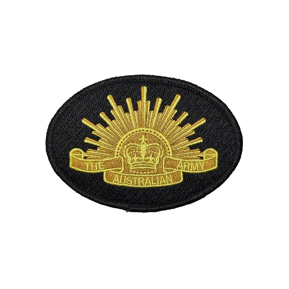 Patch, cloth: Australian Army Rising Sun badge – Australian War Memorial