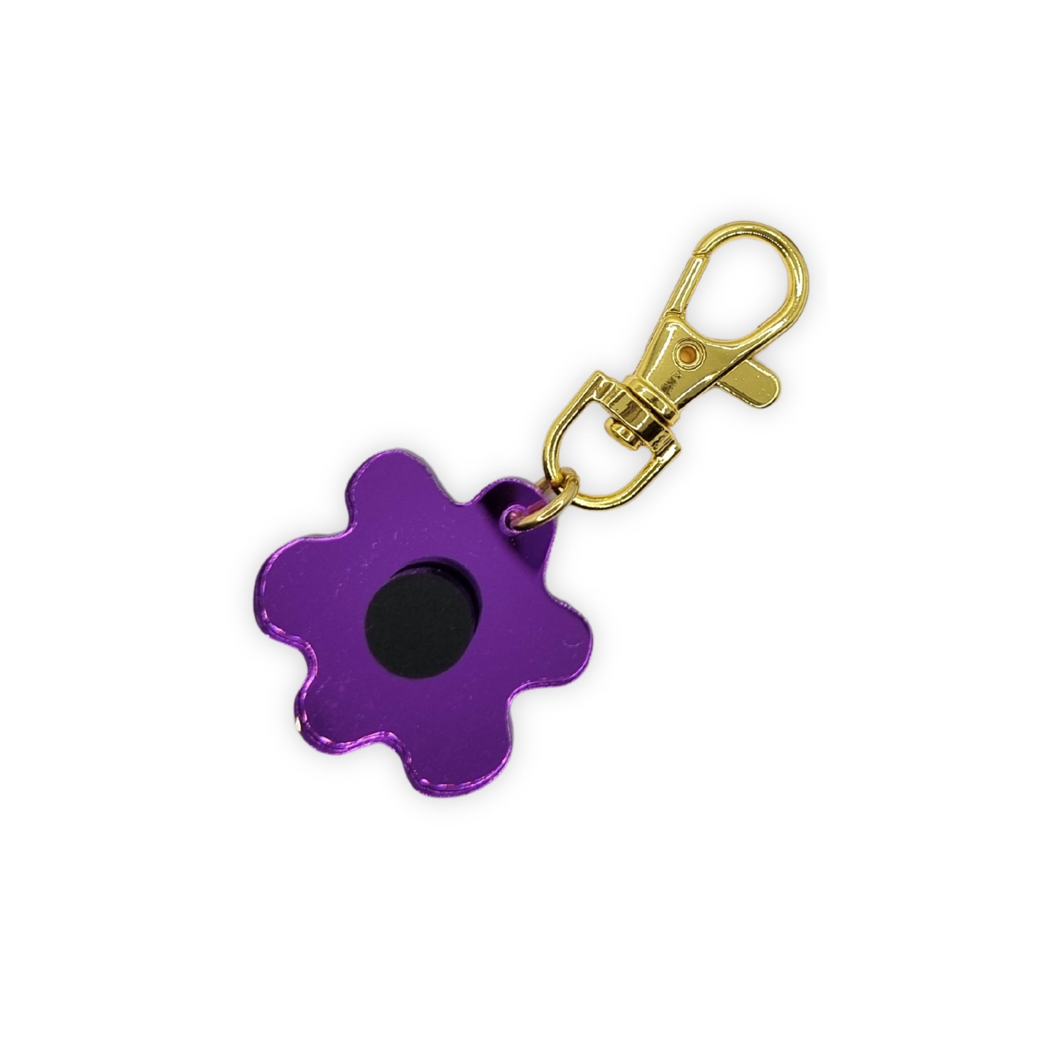 Keyring: Purple Poppy