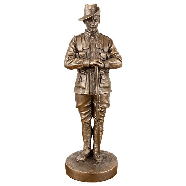 Naked Army "Remembrance" Cold-Cast Bronze Figurine