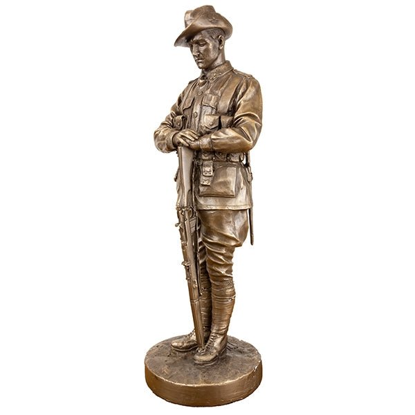 Naked Army "Remembrance" Cold-Cast Bronze Figurine