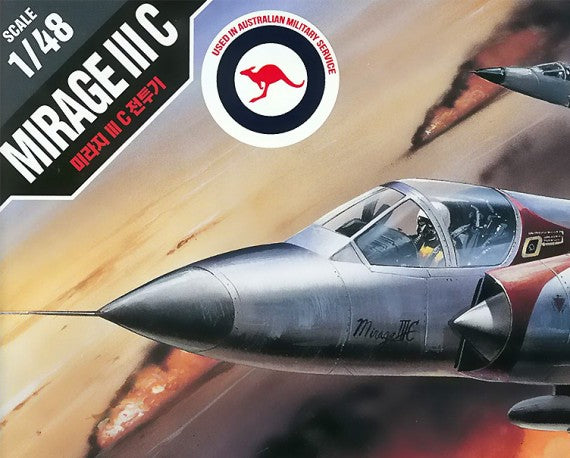 Mirage IIIC (Australian markings), 1:48 scale
